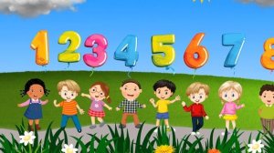 Numbers song 1 to 10 in English | Kids learn to count 1-10 | counting through a song