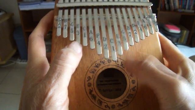 Kalimba/卡林巴 古典吉他曲-激流