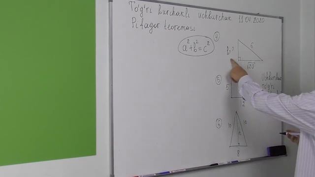 14.1  To'g'ri Burch Ucb  Pifagor Teoremasi