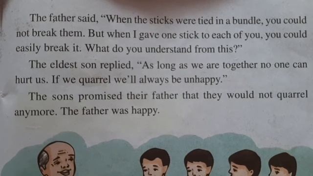 Class-iii,English,Lesson-8,The Bundle of Sticks,Activities-1,2,3,4.Part-1 смотреть онлайн