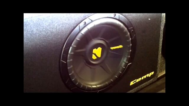Kicker 600 WATT 10inch subwoofer смотреть онлайн