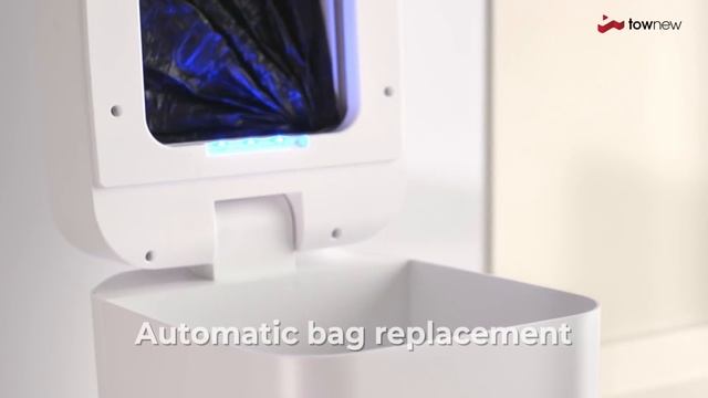 Townew: Odour-Free Automatic Trash Can - Touchless Opening/Closing, Self-Sealing, Auto Bag Replacin смотреть онлайн