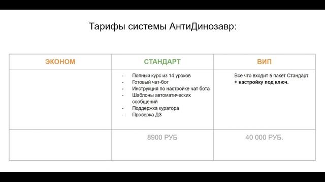Курс Система АнтиДинозавр автозаработок от 2000 руб в день смотреть онлайн
