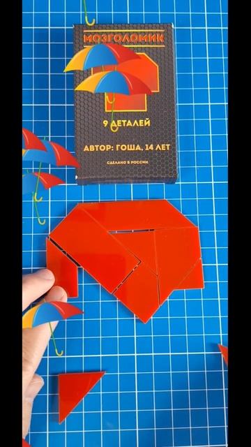 СУПЕР ГОЛОВОЛОМКА Мозголомик Сложи Гриб из 9 деталей #головоломки #пазлы #shots смотреть онлайн