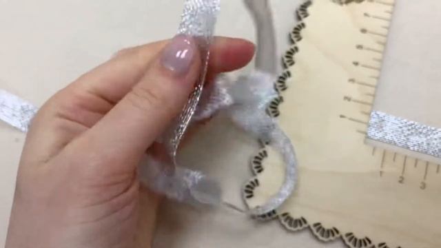 Лента металлизированная цв.серебро, 13мм Артикул 6378 смотреть онлайн