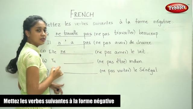 Mettez les verbes suivantes à la forme négative /B.Sc French Part-138 | Learn French /College level смотреть онлайн