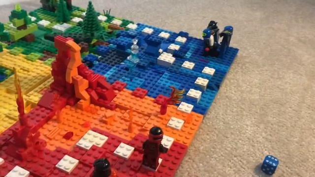 4 Worlds Game 🌎 | Lego Ludo | MOC |