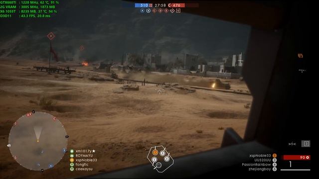 Battlefield 1 Epic A7V Heavy Tank PC Gameplay 50 Kills 3 Death&Destroy 3 Airplanes By xspNoble33 смотреть онлайн