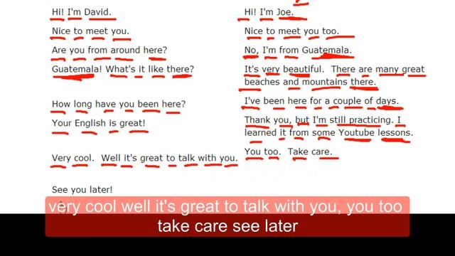 Beginning English Conversation with Subtitles смотреть онлайн