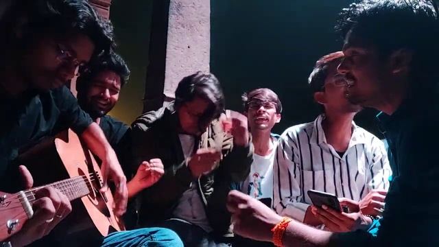 jeena jeena Atif Aslam cover song by teacher on guitar [ T.O.G. ] , assi Ghat Kashi banaras Varanas смотреть онлайн