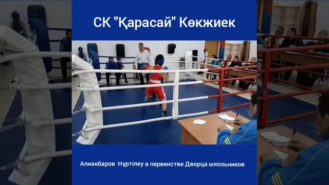 Алиакбаров Нуртилеу в первенстве Дворца школьников 2018г. смотреть онлайн