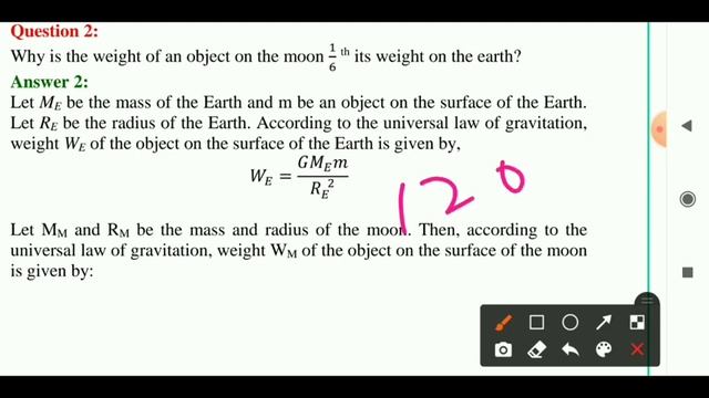 Class 9 Science Ch-10 ( Intext Question Answer) Gravitation смотреть онлайн