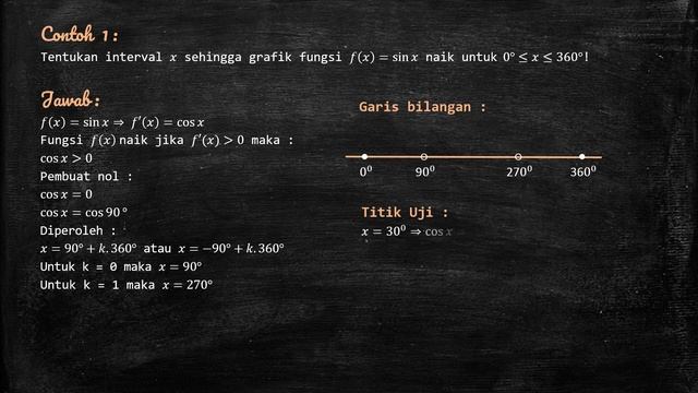 Fungsi Naik Dan Fungsi Turun (Teorema Kemonotonan)