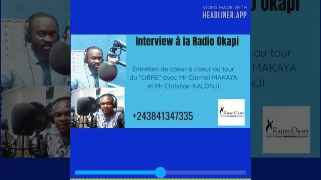 Interview à la radio Okapi avec Mr Carmel MAKAYA et Mr Christian KALONJI. Enjoy!!! смотреть онлайн