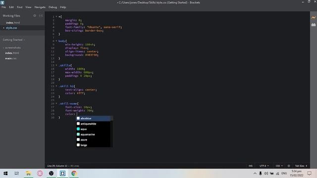 How to create animated skill bars using HTML and CSS only |Jon Brayden Codes смотреть онлайн