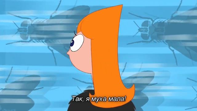 Фінеас і Ферб - Доленька твоя така, коли ти муха мала (українською). смотреть онлайн