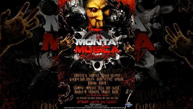 Danny Eclipse Mc Impulse @ Monta Musica Halloween Special 28.10.2016 смотреть онлайн