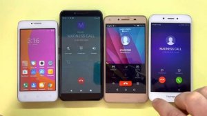 HUAWEI Y5 2 & DEXP BL155 Incoming Call / Honor 6A & Lenovo A2016a40 Outgoing Call / MADNESS CALL