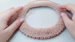 Обработка горловины.