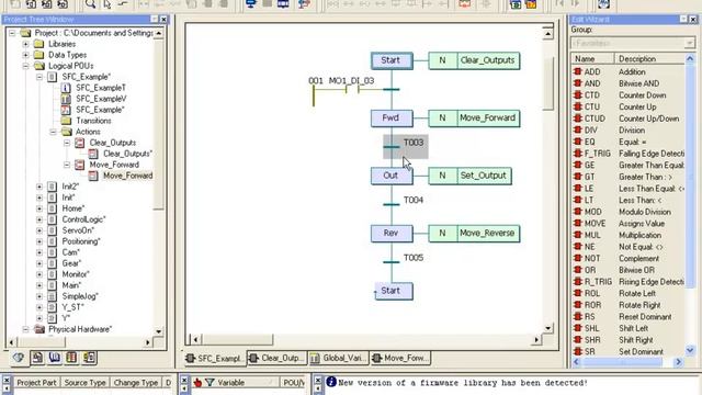 MotionWorks IEC - SFC Programming Introduction смотреть онлайн