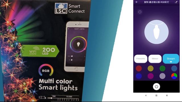 ACTION GUIRLANDE connectée RGB🎄NOEL LSC SMART CONNECT, compatible Google Alexa, installation et tut смотреть онлайн