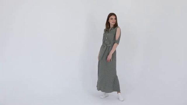 Летнее платье в пол RM1955 смотреть онлайн