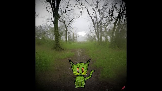 Abandoned Liminal Spaces AI gererated with drawn Cats. смотреть онлайн