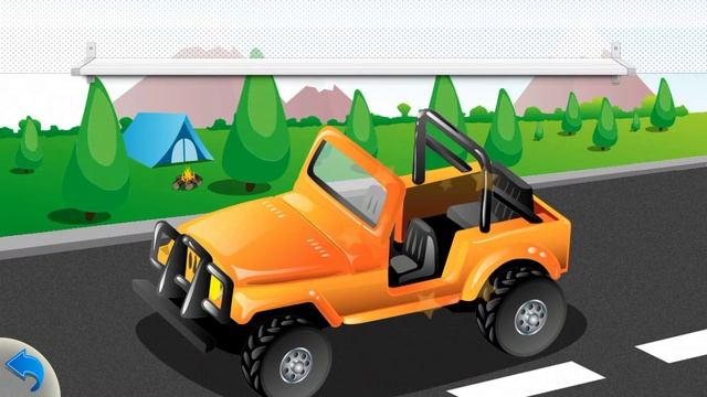 Машинки Мультфильм для детей на русском Интересные Пазлы Автомобили Cars Pazzles For Kids