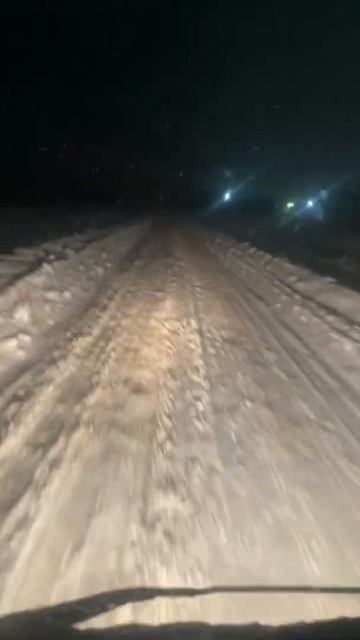 Возим снег в метель на Камазе😉 смотреть онлайн