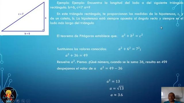 TEOREMA DE PITÁGORAS