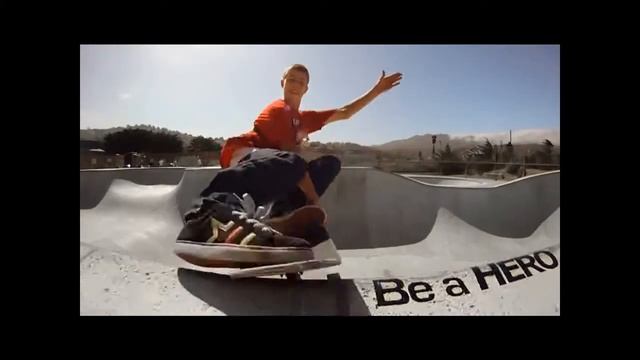 Камера GoPro HD Helmet HERO Скейт видео, пул смотреть онлайн