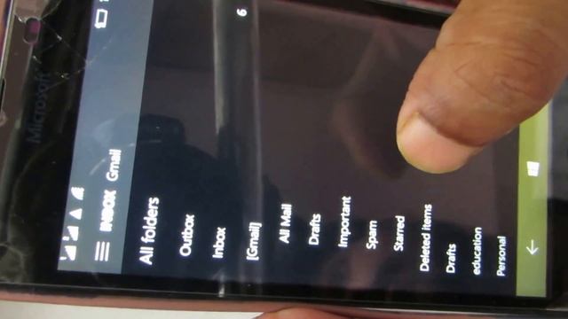 AWESOME COMBINED CALLING, EMAILS AND MESSAGING, SMS SCREEN FEATURES IN WINDOWS 10 MOBILES смотреть онлайн