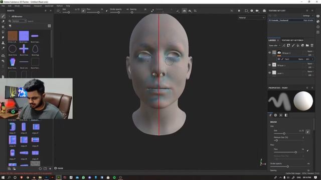XYZ DISPLACEMENT in SUBSTANCE PAINTER and ZBRUSH | BLENDER | TUTORIAL смотреть онлайн