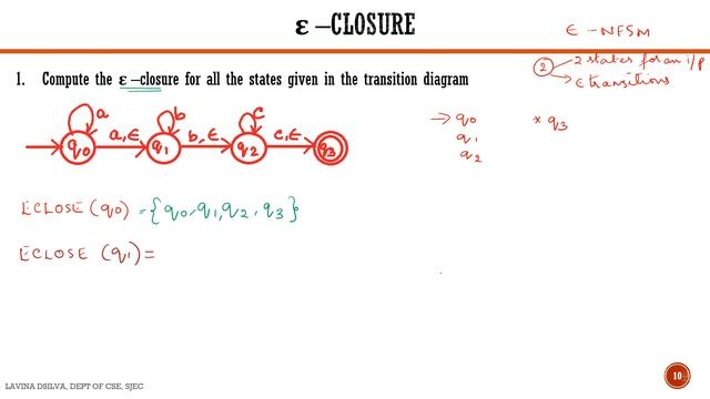 Finite Automata with Epsilon Transitions (ε NFSM ) смотреть онлайн
