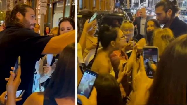 Can Yaman came to Istanbul, her fans went crazy смотреть онлайн