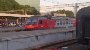 Как объявляют поезда на Павелецком вокзале (09.06.2022 - 10.06.2022).