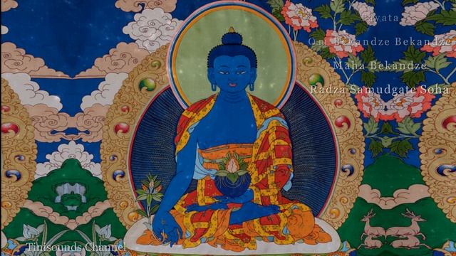 Chú Dược Sư/ Medicine Buddha Mantra/ Tiếng Phạn/ hết bệnh, tiêu tan nghiệp смотреть онлайн