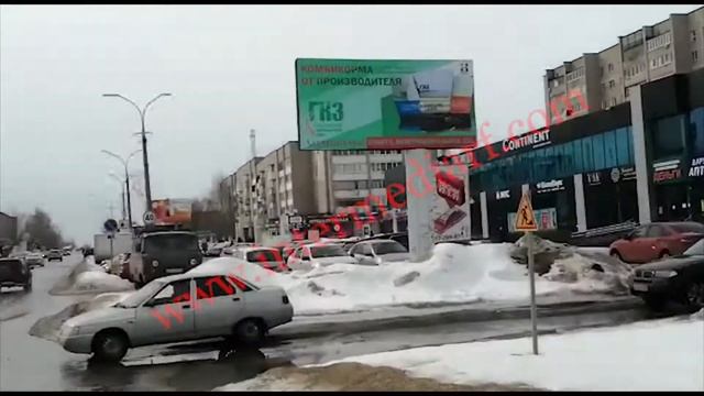 В рамках тендера стартовало размещение рекламы ООО "Глазовский комбикормовый завод" на щите 3x6 смотреть онлайн