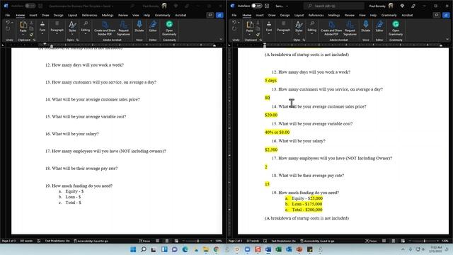 How to complete our Business Plan Template questionnaire in 15 minutes. By Paul Borosky, MBA. смотреть онлайн