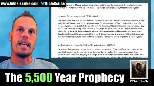 The 5,500 Year Prophecy, From Adam To Christ