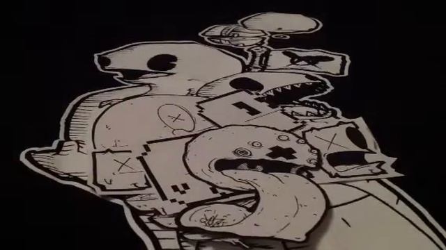 Graffiti: Braindead t shirt and stickers and zero-x poster смотреть онлайн