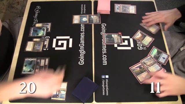 MTG - Standard Gameplay - U/W Devotion VS. Bant Superfriends Game 2 смотреть онлайн
