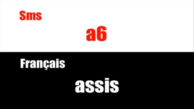 Узнать французский = LES DICOS SMS FRANCAIS VOL3 смотреть онлайн