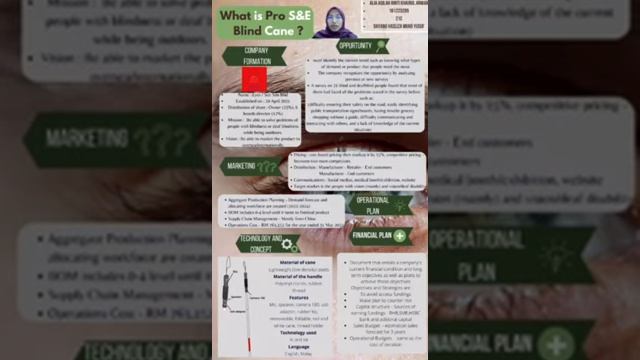 Video Presentation for Business Plan Project (Pro S&E Blind Cane) смотреть онлайн