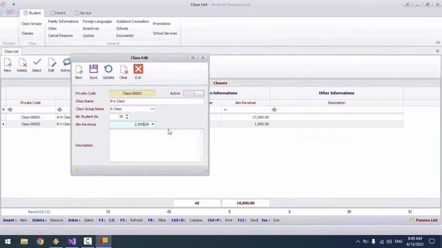 Part-1) C# Student Management Project From Start to Finish (Speed Up)