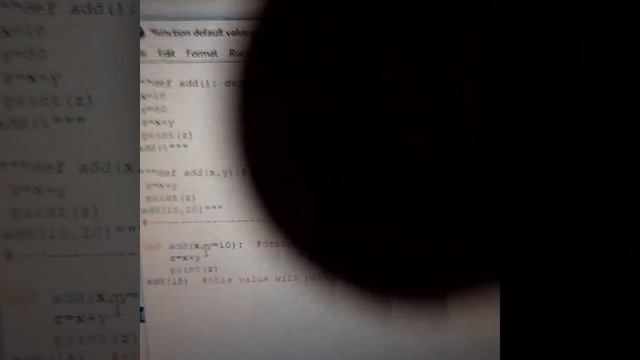 Function with default argument смотреть онлайн