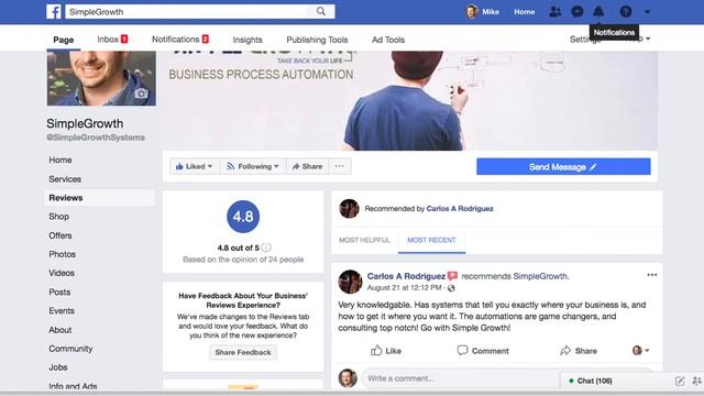 New Update on Facebook business review/rating feature. Ratings are now recommendations. смотреть онлайн