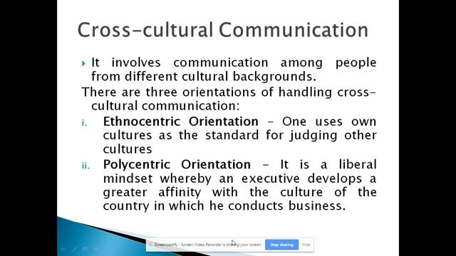 Business Communication: Understanding Cross Cultural Communication