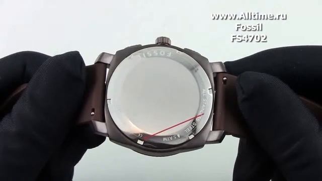 Мужские наручные fashion часы Fossil FS4702 смотреть онлайн