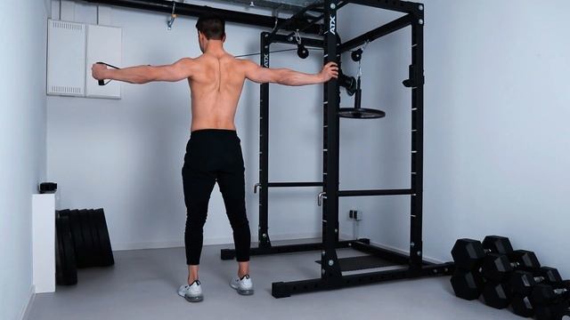 Exercises with CABLE PULLEY SYSTEM (Affordable Option For HOME GYM) смотреть онлайн